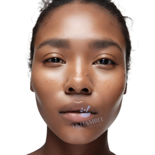 natural skincare for white dots on the face