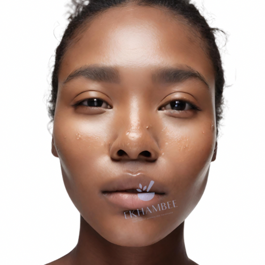 natural skincare for white dots on the face
