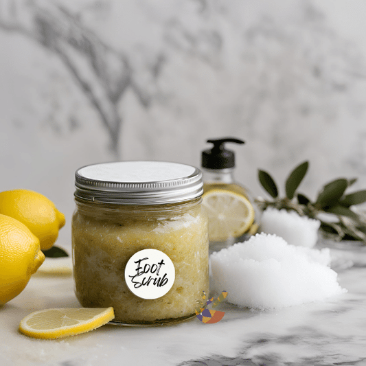 At home skin care products sugar foot scrub