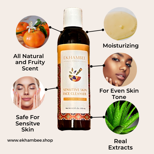 Natural Face Cleanser for dark spots