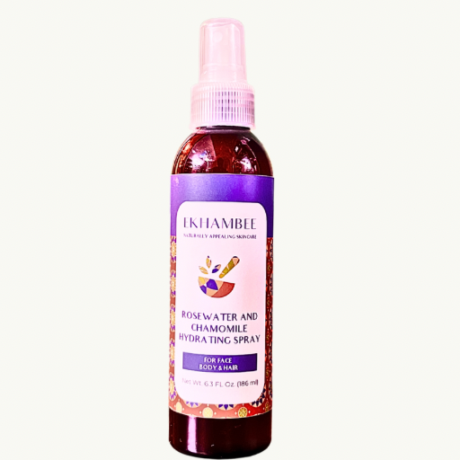 Rosewater spray for locs