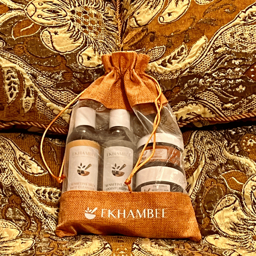 sustaibanle skincare gift bag