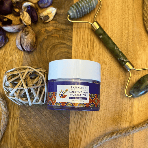 Best Scentless Moisturizer - Sensitive Skin Moisturizer - Ekhambee natural alternative to retinol