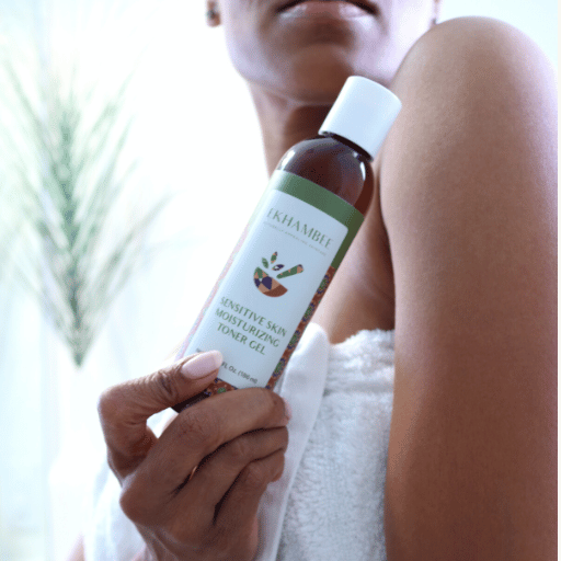 Toner for skin - Moisturizing Toner Gel - Ekhambee Black woman 
